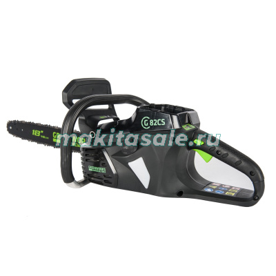 Цепная пила аккумуляторная Greenworks GС82CSK25, 82V, с 1хАКБ 2.5 А.ч. и ЗУ