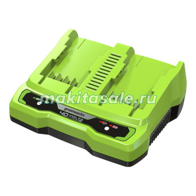 Зарядное устройство на 2 слота Greenworks G40UC2,40V