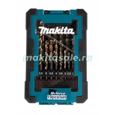 Набор сверл по металлу Makita D-67583 