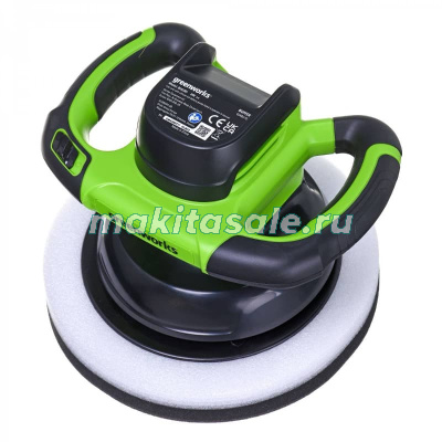 Полировальная машина Greenworks G24BU10 24V без АКБ и ЗУ