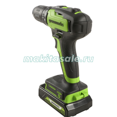 Дрель-шуруповерт аккумуляторная Greenworks 24V GD24DD35 без АКБ и ЗУ