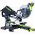 Торцовочная пила Greenworks GD24MS216, 24V, бесщеточная, 4800 об/мин, 216x30мм, рез 65х310мм, с протяжкой, без АКБ и ЗУ