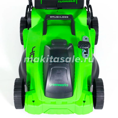 Газонокосилка аккумуляторная Greenworks GD40LM16X, 40V, бесщеточная, 41 см, без АКБ и ЗУ
