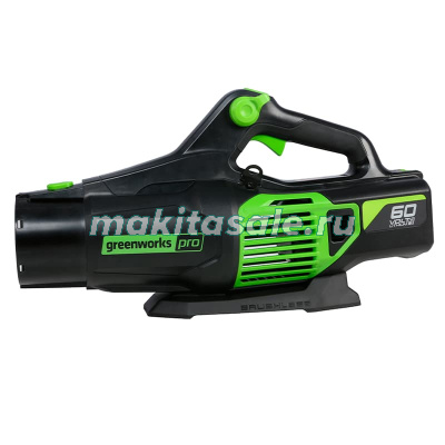 Воздуходув аккумуляторный Greenworks GD60ABK4, 60V, c 1хАКБ 4 А.ч. и ЗУ