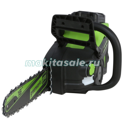 Цепная пила аккумуляторная GreenWorks GD60CS40, 60V, без АКБ и ЗУ