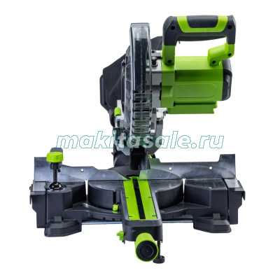 Торцовочная пила Greenworks GD24MS216, 24V, бесщеточная, 4800 об/мин, 216x30мм, рез 65х310мм, с протяжкой, без АКБ и ЗУ