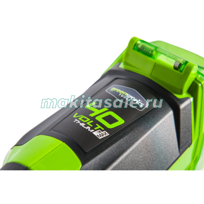 Снегоуборщик аккумуляторный G-MAX 40V GREENWORKS GD40SSK2 с 1хАКБ 2 А.ч и ЗУ
