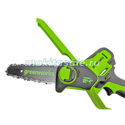 Цепная мини пила аккумуляторная GD24CSMNX Greenworks 24V без АКБ И ЗУ