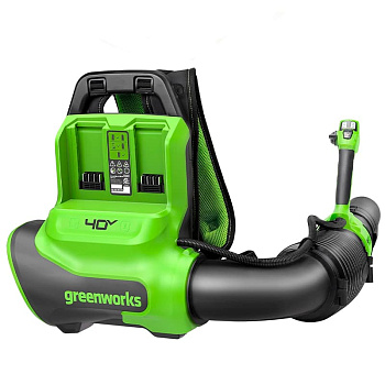 Ранцевая воздуходувка аккумуляторная Greenworks 40V