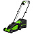 Газонокосилка Greenworks GD1200LM32, 220v, 32 см, 1.2 кВт (сетевая)