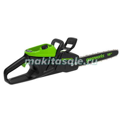 Цепная пила аккумуляторная Greenworks GD60CS25 2008907, 60V, 40 см, бесщеточная, 2500 Вт, без АКБ и ЗУ