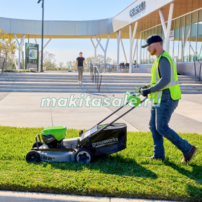 Газонокосилка аккумуляторная Greenworks LM221S, 82V без АКБ и ЗУ