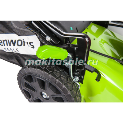 Газонокосилка аккумуляторная Greenworks GD60LM46HPK4, 60V, 46 см, с 1хАКБ 4 А.ч. и ЗУ
