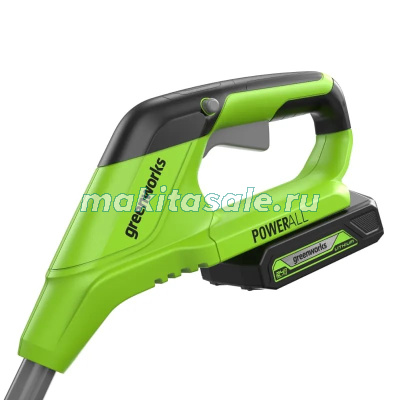 Триммер аккумуляторный Greenworks G24LT251, 24 V, с 1хАКБ 2Ач и ЗУ
