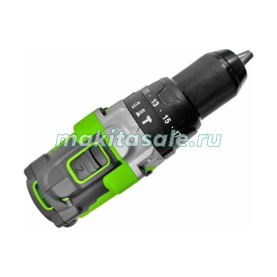 Дрель-шуруповерт ударная аккумуляторная Greenworks GD24DD140 3707607,  24V, 140 Нм, бесщеточная, без АКБ и ЗУ