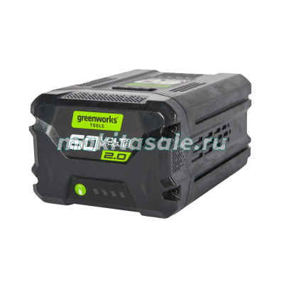 Аккумулятор GreenWorks G60B2, 60V, 2 Ач