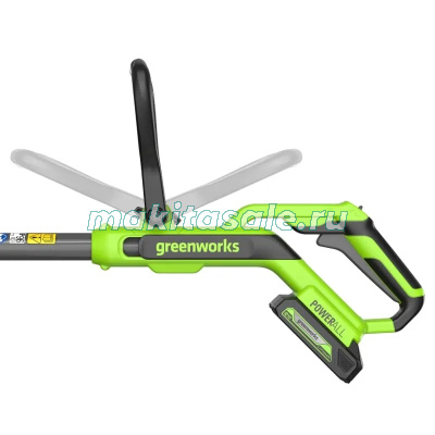 Триммер аккумуляторный Greenworks G24LT301, 24V, 30 см, с 1хАКБ 2А и ЗУ