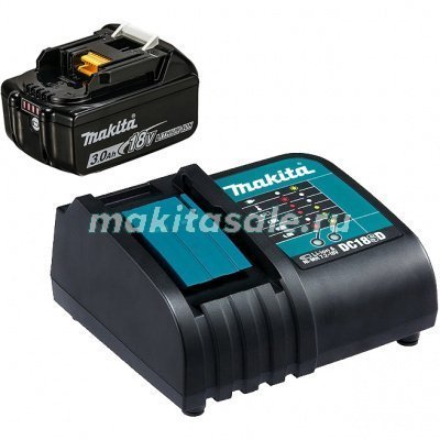 Аккумуляторная батарея + зарядное устройство Makita 191A23-6 (DC18SD + BL1830B)