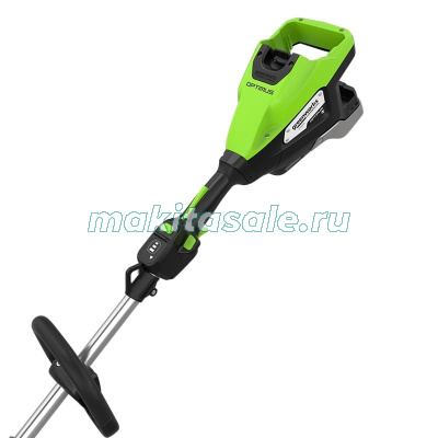 Триммер аккумуляторный Greenworks ST161S, 82V, 1,6 кВт, 43 см, бесщеточный, с 1хАКБ 5 Ач и ЗУ