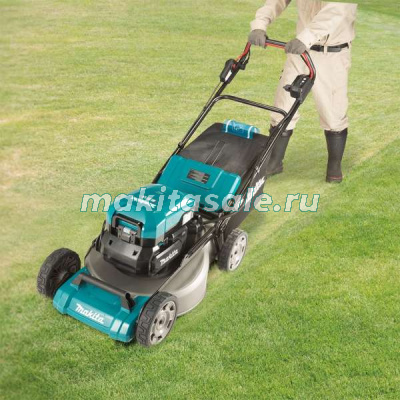 Аккумуляторная самоходная газонокосилка Makita LM001CZ