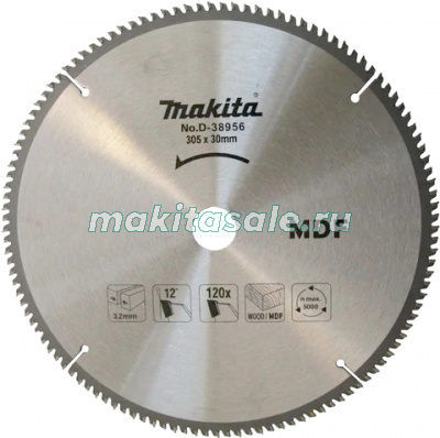 Пильный диск Makita D-38956 305x30x120T