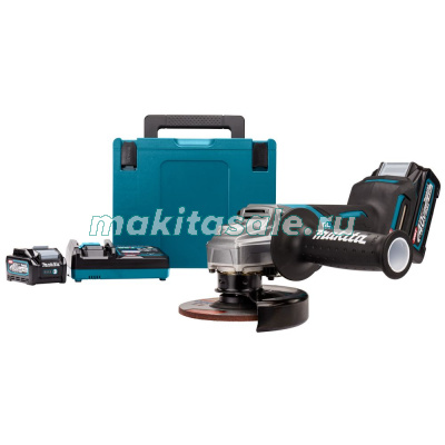 Аккумуляторная угловая шлифмашина XGT Makita GA013GU201