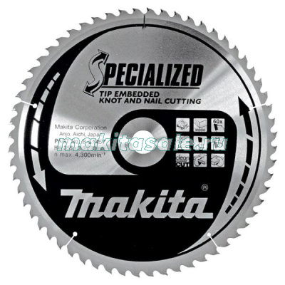 Пильный диск Макита Специальный 355x30x3х40T (B-31457)