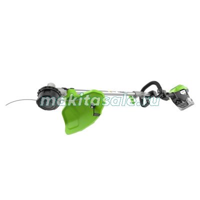 Триммер аккумуляторный Greenworks ST161S, 82V, 1,6 кВт, 43 см, бесщеточный, с 1хАКБ 5 Ач и ЗУ