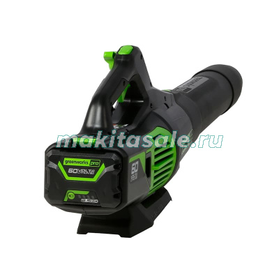 Воздуходув аккумуляторный Greenworks GD60ABK4, 60V, c 1хАКБ 4 А.ч. и ЗУ