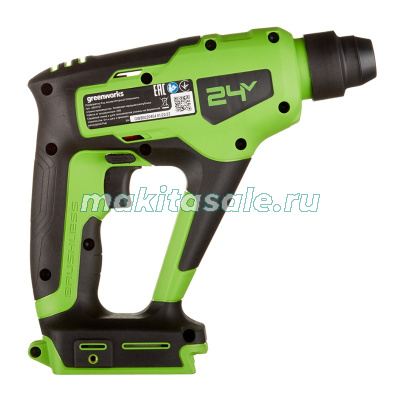 Перфоратор аккумуляторный Greenworks 24V GD24SDS1 без АКБ и ЗУ