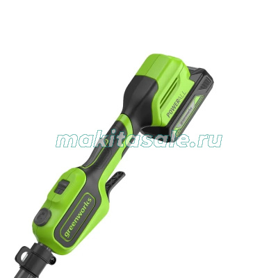 Триммер аккумуляторный Greenworks GD24LT331, 24V, 33 см, без АКБ и ЗУ
