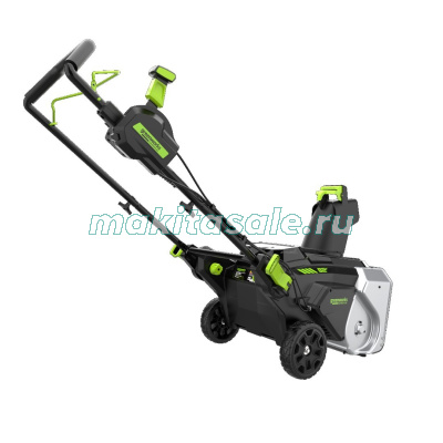 Снегоуборщик аккумуляторный Greenworks, 82V, 56 см, бесщеточный, c АКБ 8Ач и ЗУ