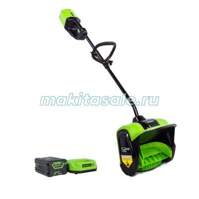 Снегоуборщик аккумуляторный Greenworks GD60SS c АКБ 5АЧ и ЗУ