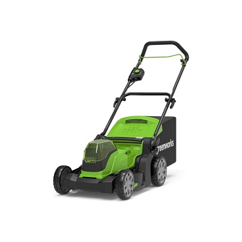 Газонокосилка аккумуляторная Greenworks G24X2LM41K2, 24V