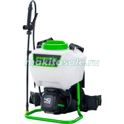 Опрыскиватель аккумуляторный Greenworks G40BPS, 40V, c 1хАКБ 2 Ач и ЗУ
