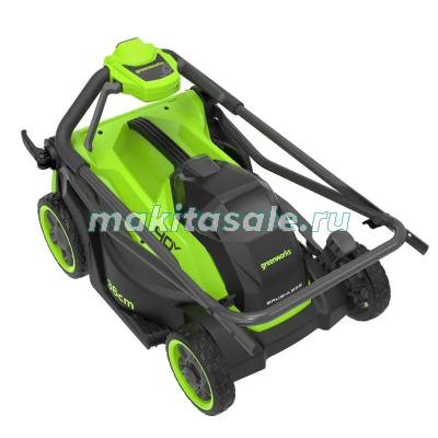 Газонокосилка аккумуляторная Greenworks GD40LM361, 40V, 36 см, c 1хАКБ 4Ач и ЗУ