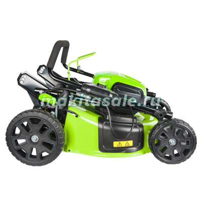 Газонокосилка аккумуляторная Greenworks GD60LM46HPK4, 60V, 46 см, с 1хАКБ 4 А.ч. и ЗУ