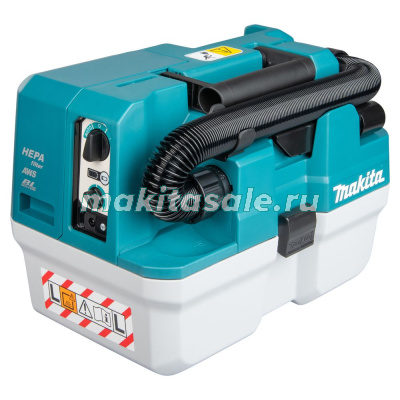 Аккумуляторный портативный пылесос XGT Makita VC013GLZ