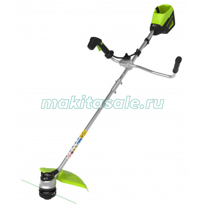 Триммер аккумуляторный Greenworks GD60BCB, 60V, 40 см, без АКБ и ЗУ