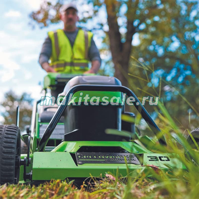 Газонокосилка аккумуляторная Greenworks 82LM30S, 82V, 76 см