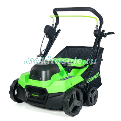 Аэратор-скарификатор аккумуляторный Greenworks GD40SC38II 2517607, 40V, бесщеточный, без АКБ и ЗУ
