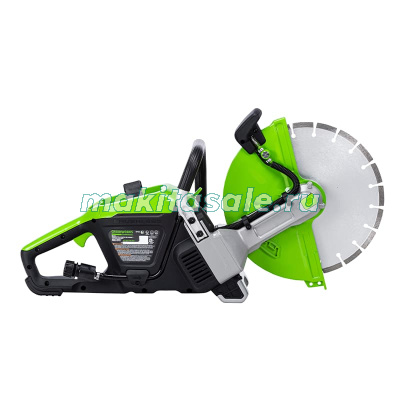 Бетонорез аккумуляторный Greenworks Арт.2009007, 82V, 3,2КВт, без АКБ И ЗУ