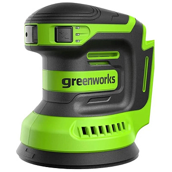 Эксцентриковая шлифмашина аккумуляторная Greenworks OS325, 24V, без АКБ и ЗУ