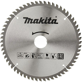 Пильный диск для алюминия, 190x30/20x2.2/1.4x60T Makita D-81371