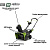 Снегоуборщик аккумуляторный Greenworks GD82STK5 82V c АКБ 5АЧ и ЗУ