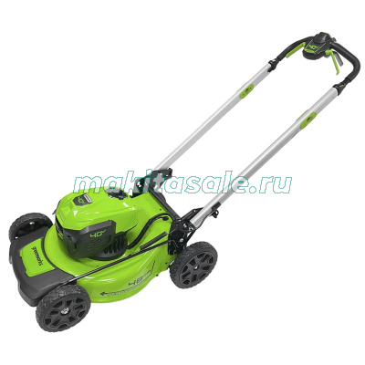 Газонокосилка аккумуляторная Greenworks GD40LM48SP, 40V, без АКБ и ЗУ
