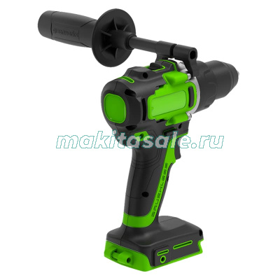 Дрель-шуруповерт аккумуляторная Greenworks GD24DD90 3707507,  24V, 90 Нм, бесщеточная, без АКБ и ЗУ