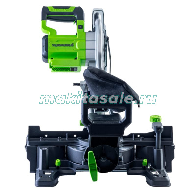 Торцовочная пила аккумуляторная Greenworks GD24MS216, 24V,c 1х8Ач и ЗУ