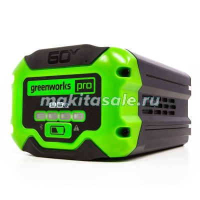 Аккумулятор Greenworks G60B8, 60V, 8 Ач