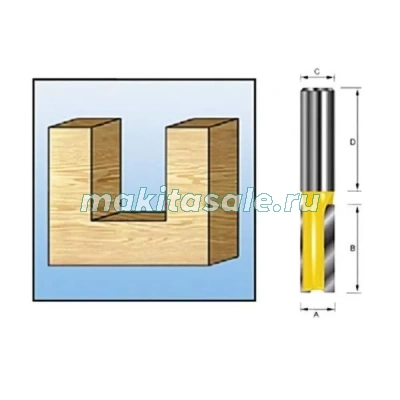 Фреза пазовая Makita D-67929